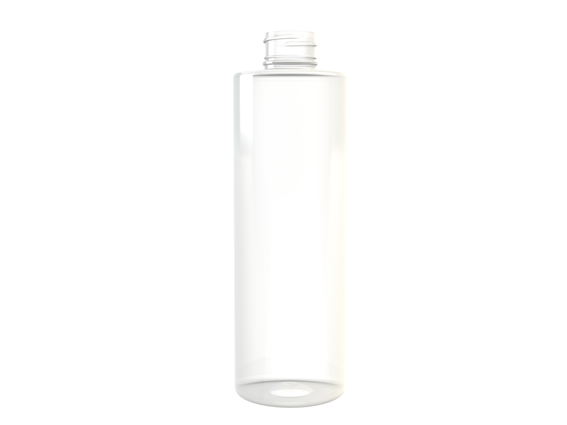 BOTELLA PET 250ML M4 CILÍNDRICA 24/410 INV TRANSPARENTE