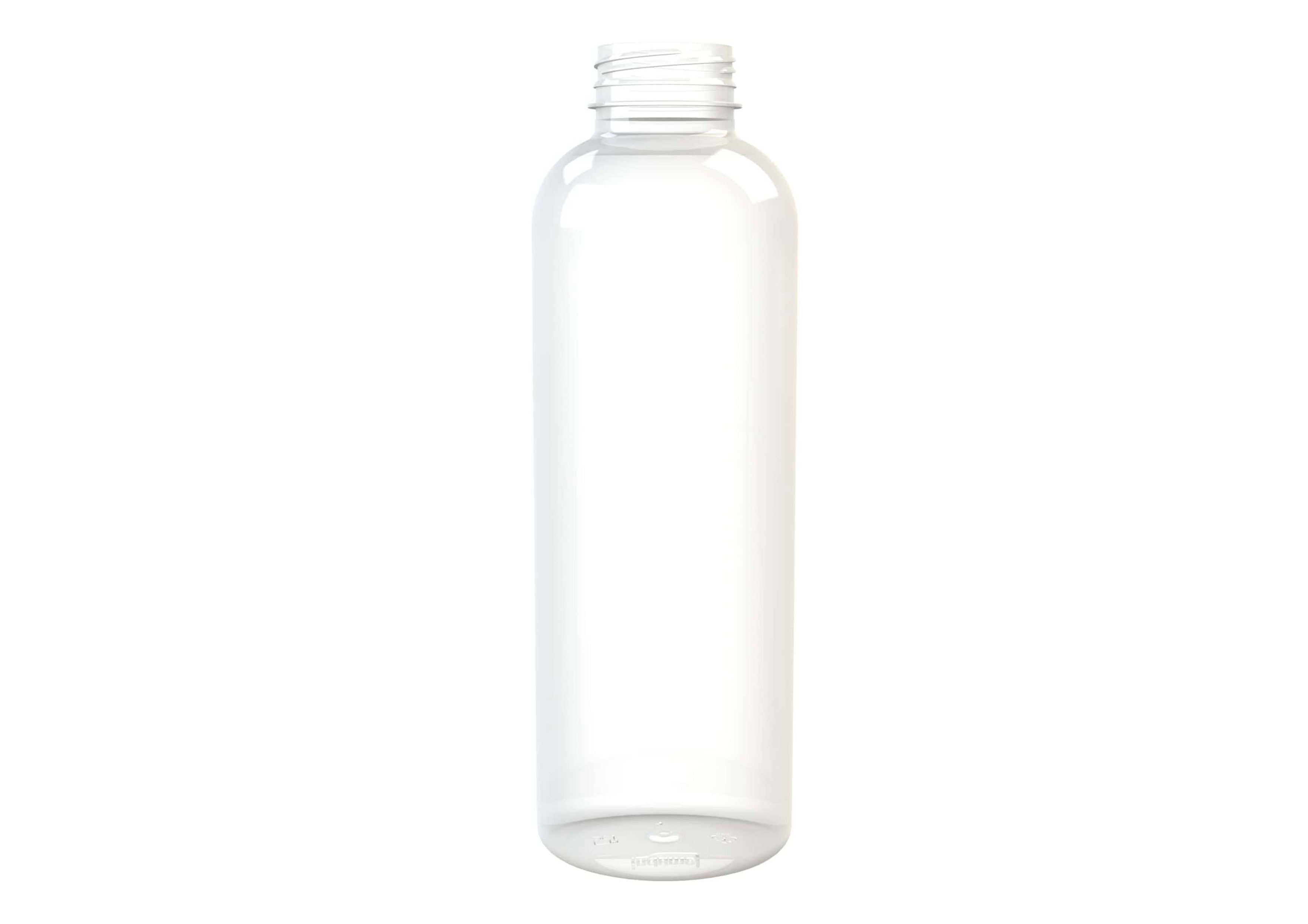 Envase PET 750ml M2 cilíndrico 38 3E con anillo transparente
