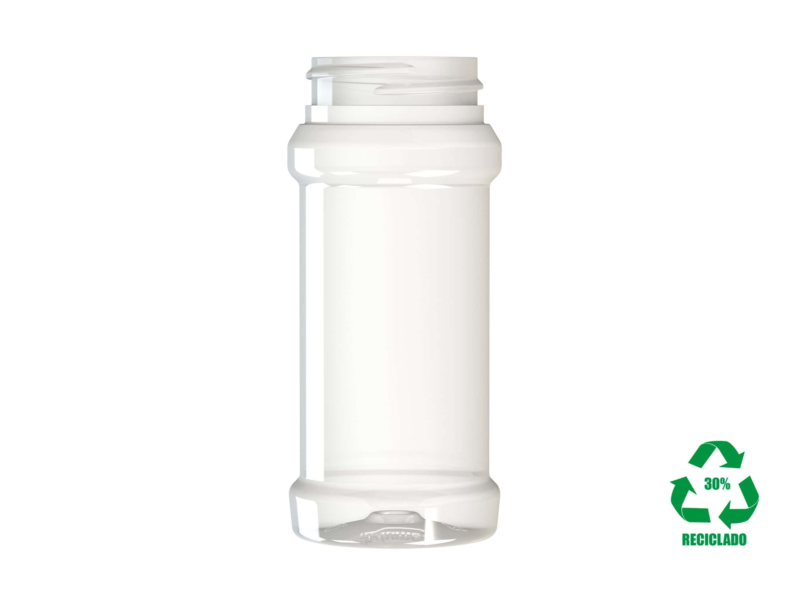 Envase rPET 75ml Transparente para Especias con Tapas Variadas 38-400