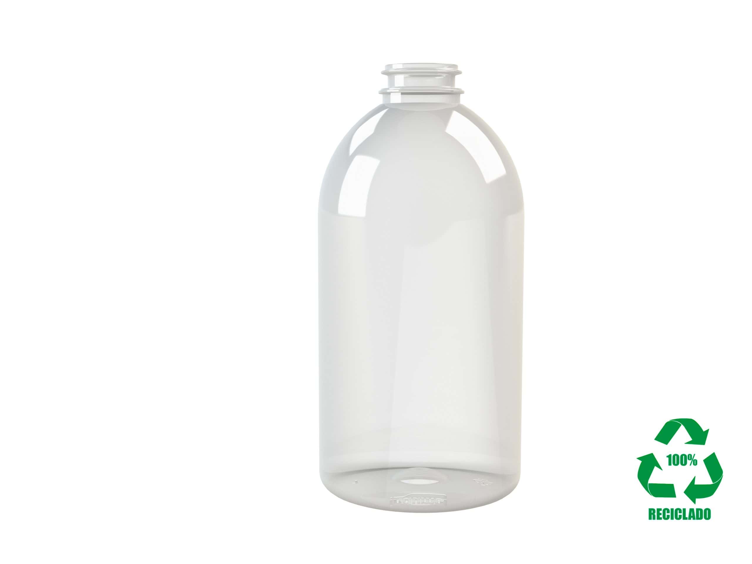 Envase rPET100 500ml M1 cilíndrico 29-21 transparente 43gr Compre aquí
