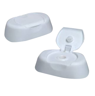 Tapón bisagra Flip Top ovalado (Zelvalve) Blanco